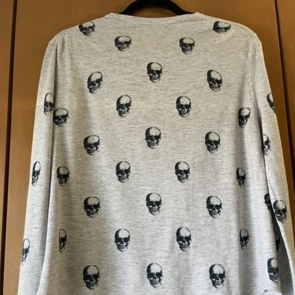 Skull Cashmere Aya V Neck Knit Sweater - Picture 8 of 11